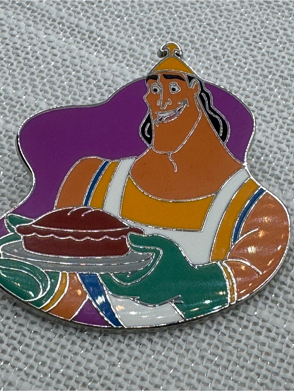 Disney Magical Chefs Mystery Emperor's New Groove Kronk Spinach Pie Disney Pin